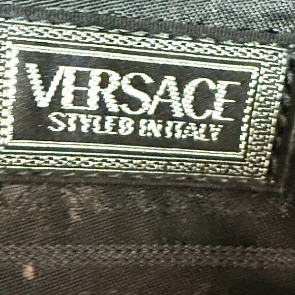 Versace Vintage Top Handle Patent Leather Tote with Gold Hardware - Picture 11 of 11